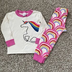 3T / Toddler Girl Hanna Andersson Pajamas (Unicorns)